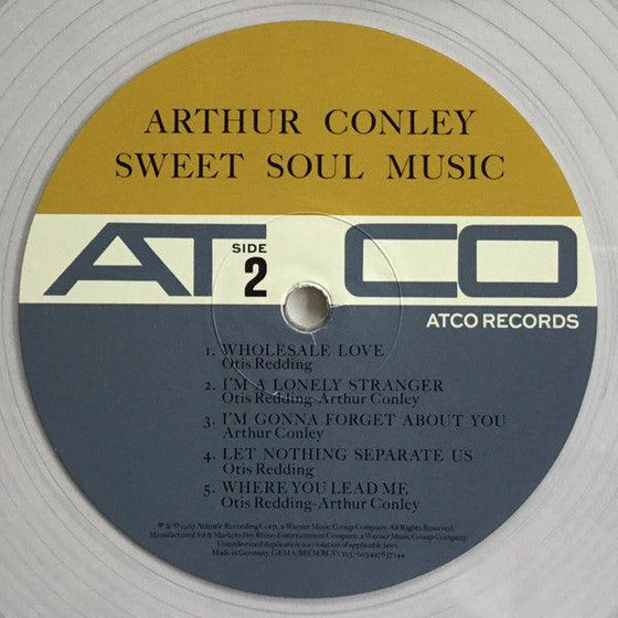 Arthur Conley – Sweet Soul Music (Mono, Clear vinyl) - AudioSoundMusic