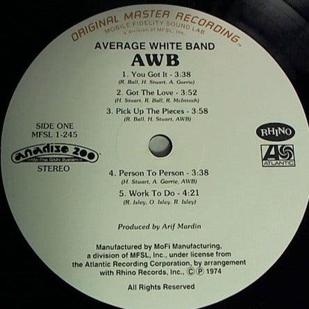 Average White Band - Average White Band (200g, Half-speed Mastering) - AudioSoundMusic