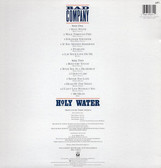 Bad Company - Holy Water (Translucent Blue vinyl) - AudioSoundMusic