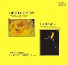  Beethoven - Violin Sonata Op.96 & Enescu Op. 25 - David Abel & Julie Steinberg (200g) - AudioSoundMusic