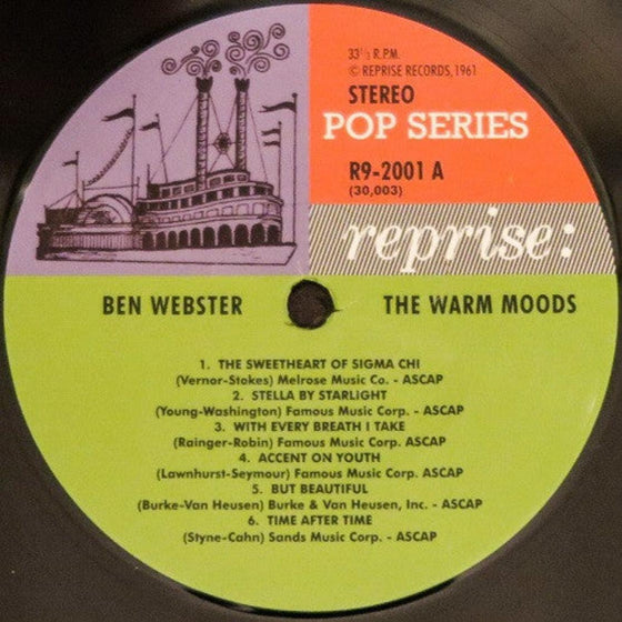 Ben Webster - The Warm Moods - AudioSoundMusic