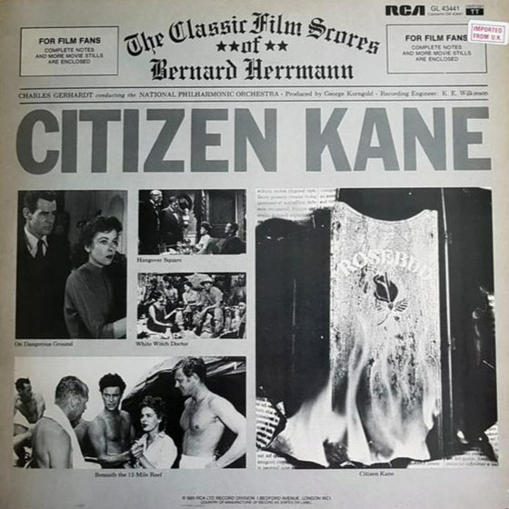 Bernard Herrmann - Citizen Kane & Classic Film Scores (2LP, 45RPM) - AudioSoundMusic