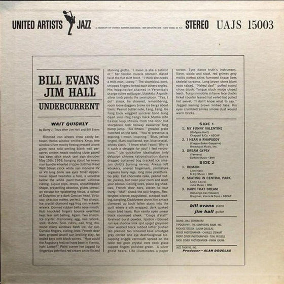 Bill Evans & Jim Hall - Undercurrent (Pure Pleasure) - AudioSoundMusic