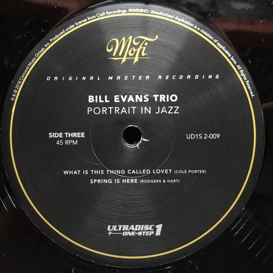 Bill Evans Trio – Portrait In Jazz (2LP, 45 RPM, Box, 1STEP, SuperVinyl) - AudioSoundMusic