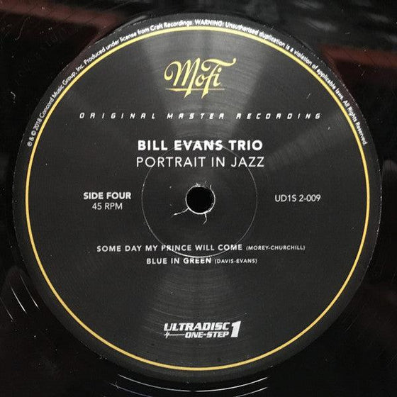 Bill Evans Trio – Portrait In Jazz (2LP, 45 RPM, Box, 1STEP, SuperVinyl) - AudioSoundMusic