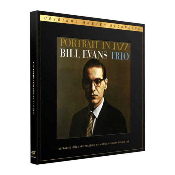 Bill Evans Trio – Portrait In Jazz (2LP, 45 RPM, Box, 1STEP, SuperVinyl) - AudioSoundMusic