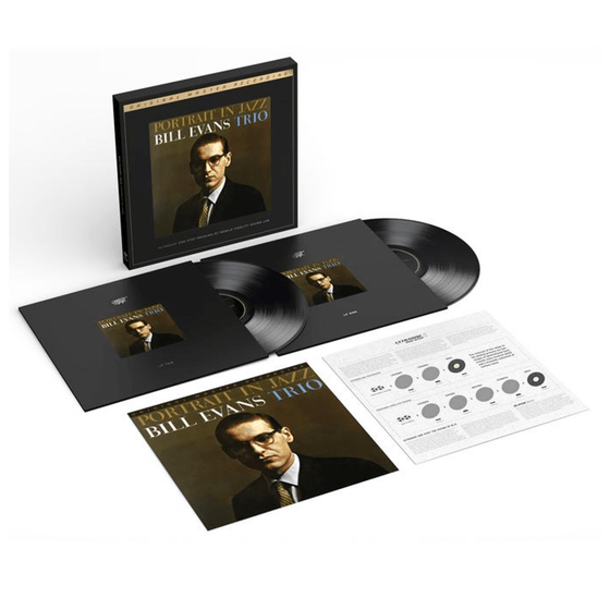 Bill Evans Trio – Portrait In Jazz (2LP, 45 RPM, Box, 1STEP, SuperVinyl) - AudioSoundMusic