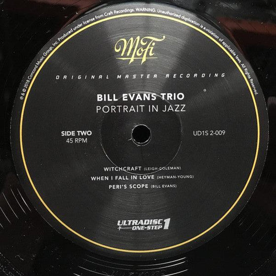 Bill Evans Trio – Portrait In Jazz (2LP, 45 RPM, Box, 1STEP, SuperVinyl) - AudioSoundMusic