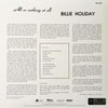 Billie Holiday - All Or Nothing At All (2LP, Mono, 45RPM, 180g) - AudioSoundMusic