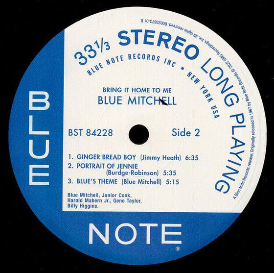 Blue Mitchell – Bring It Home To Me - AudioSoundMusic