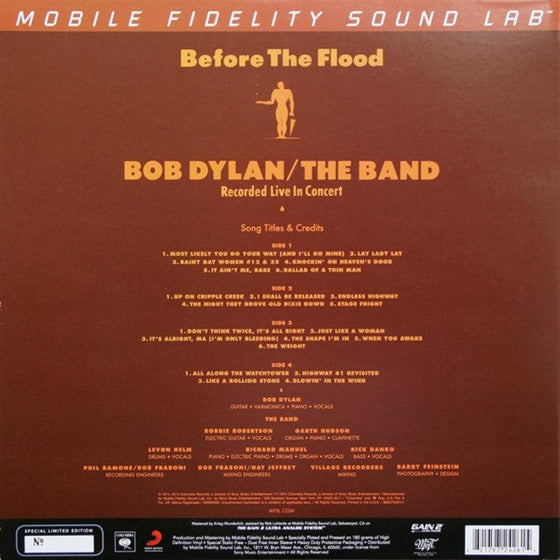 Bob Dylan & The Band – Before The Flood (2LP, 45RPM, Ultra Analog, Half-speed Mastering) - AudioSoundMusic