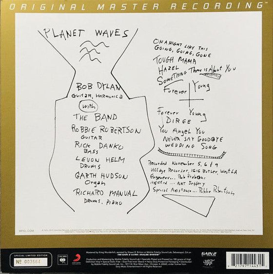 Bob Dylan - Planet Waves (Ultra Analog, Half-speed Mastering) - AudioSoundMusic