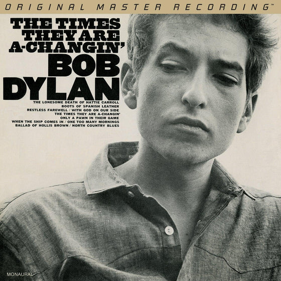 Bob Dylan - The Times They are a-Changin (2LP, Mono, Ultra Analog, Half-speed Mastering, 45 RPM) - AudioSoundMusic