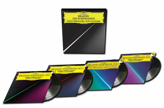 Brahms - The Complete Symphonies - Herbert von Karajan & The Berliner Philharmoniker (4LP, Box set) - AudioSoundMusic