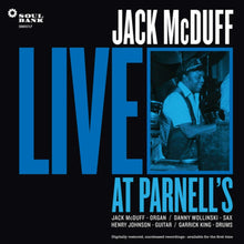  Brother Jack McDuff - Live At Parnell's (3LP, Digitally restored) - AudioSoundMusic