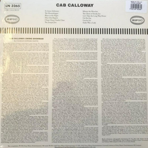 Cab Calloway – Cab Calloway - AudioSoundMusic