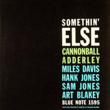  Cannonball Adderley - Somethin' Else (Mono, 200g SuperVinyl) - AudioSoundMusic