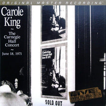  Carole King – The Carnegie Hall Concert (2LP, Ultra Analog, Half-speed Mastering) - AudioSoundMusic