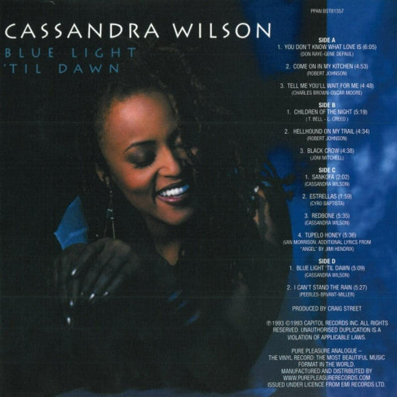 Cassandra Wilson – Blue Light 'Til Dawn (2LP) - AudioSoundMusic