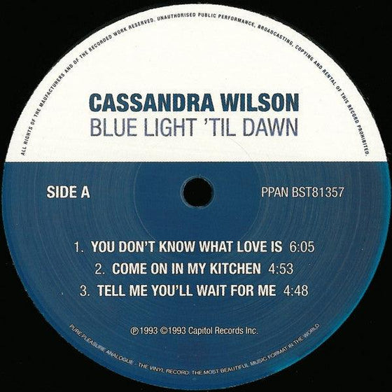 Cassandra Wilson – Blue Light 'Til Dawn (2LP) - AudioSoundMusic