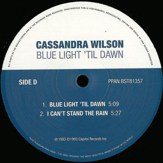 Cassandra Wilson – Blue Light 'Til Dawn (2LP) - AudioSoundMusic