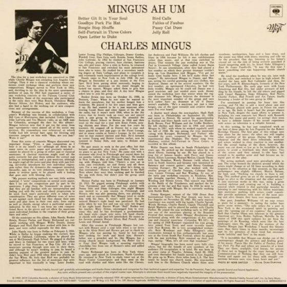 Charles Mingus - Mingus Ah Um (2LP, 45RPM, Box set, 1STEP, SuperVinyl) - AudioSoundMusic