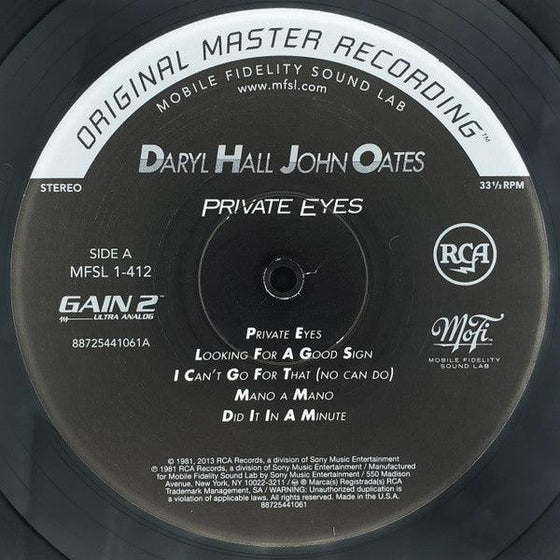 Daryl Hall & John Oates – Private Eyes (Ultra Analog) - AudioSoundMusic