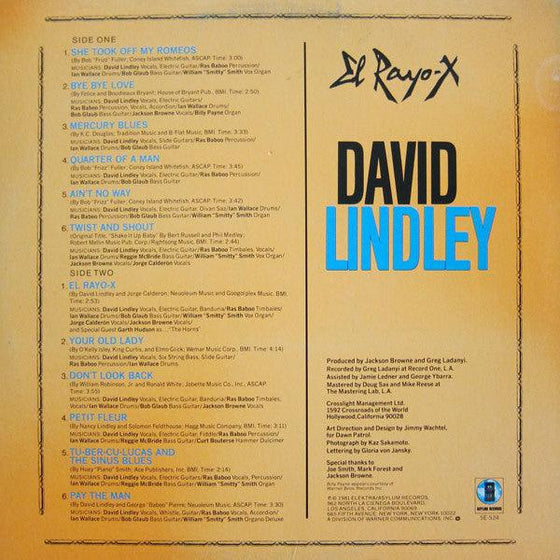 David Lindley - El Rayo X - AudioSoundMusic