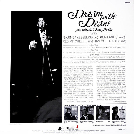 Dean Martin - Dream With Dean (2LP, 45RPM) - AudioSoundMusic