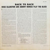 Duke Ellington and Johnny Hodges - Back to Back (2LP, 45RPM, 200g) - AudioSoundMusic