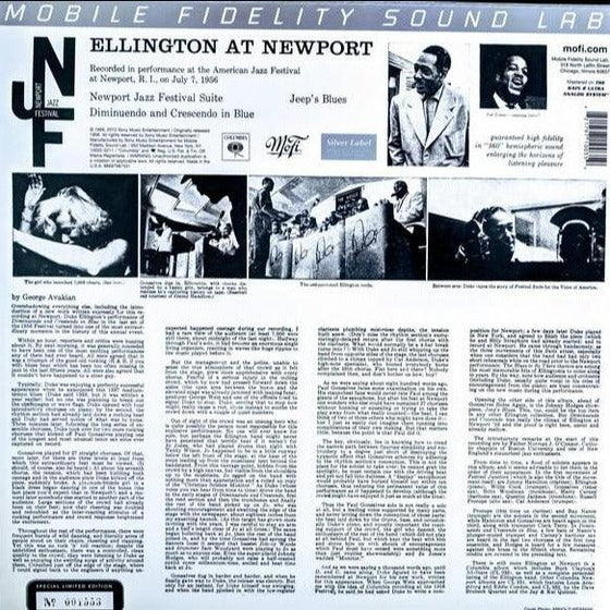 Duke Ellington - Ellington at Newport (Mono, MOFI Silver Label, 140g) - AudioSoundMusic