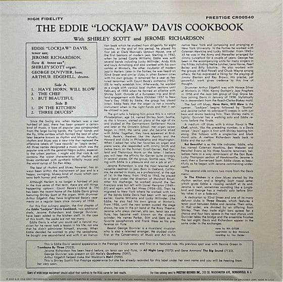 Eddie 'Lockjaw' Davis - Cookin' With Jaws And The Queen (4LP, Box set) - AudioSoundMusic