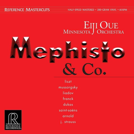 Eiji Oue – Mephisto & Co - Liszt, Mussorgsky, Franck, Dukas, ... (2LP, 45RPM, 200g, Half-speed Mastering) - AudioSoundMusic