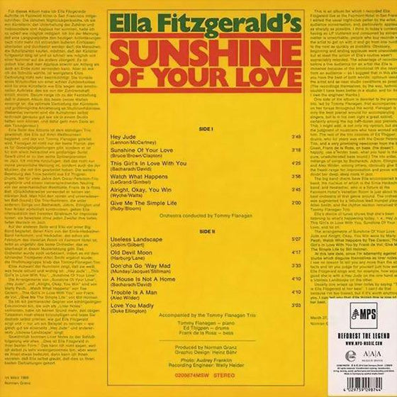 Ella Fitzgerald - Sunshine Of Your Love - AudioSoundMusic