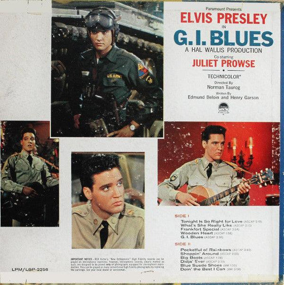 Elvis Presley - G.I. Blues (Yellow vinyl) - AudioSoundMusic