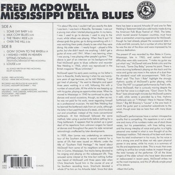 Fred McDowell - Mississippi Delta Blues - AudioSoundMusic