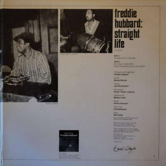 Freddie Hubbard - Straight Life (Pure Pleasure) - AudioSoundMusic