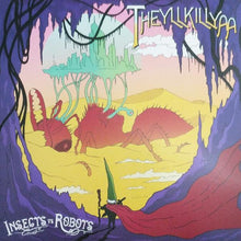  Insects vs. Robots - Theyllkillyaa (Yellow & Black Swirl vinyl) - AudioSoundMusic