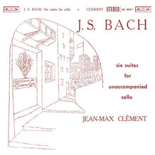  J.S. Bach - 6 Cello Suites - Jean-Max Clément (2LP, Mono) - AudioSoundMusic