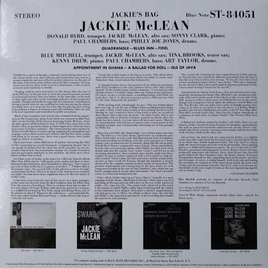 Jackie McLean - Jackie's Bag (2LP, 45RPM, Number 1971) - AudioSoundMusic