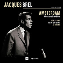  Jacques Brel - Amsterdam (45rpm, Beige Vinyl) - AudioSoundMusic