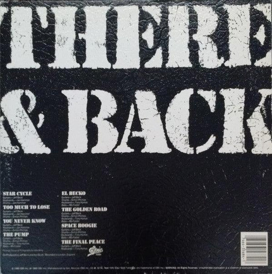 Jeff Beck - There And Back (Translucent Blue vinyl) - AudioSoundMusic