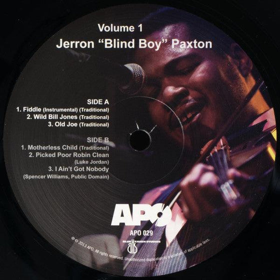 Jerron ''Blind Boy'' Paxton volume 1 (D2D, 200g) - AudioSoundMusic