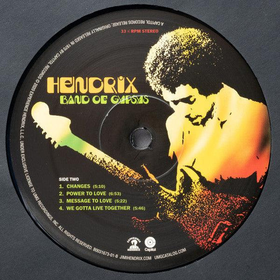 Jimi Hendrix - Band Of Gypsys (150g) - AudioSoundMusic