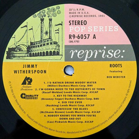 Jimmy Witherspoon Featuring Ben Webster – Roots - AudioSoundMusic