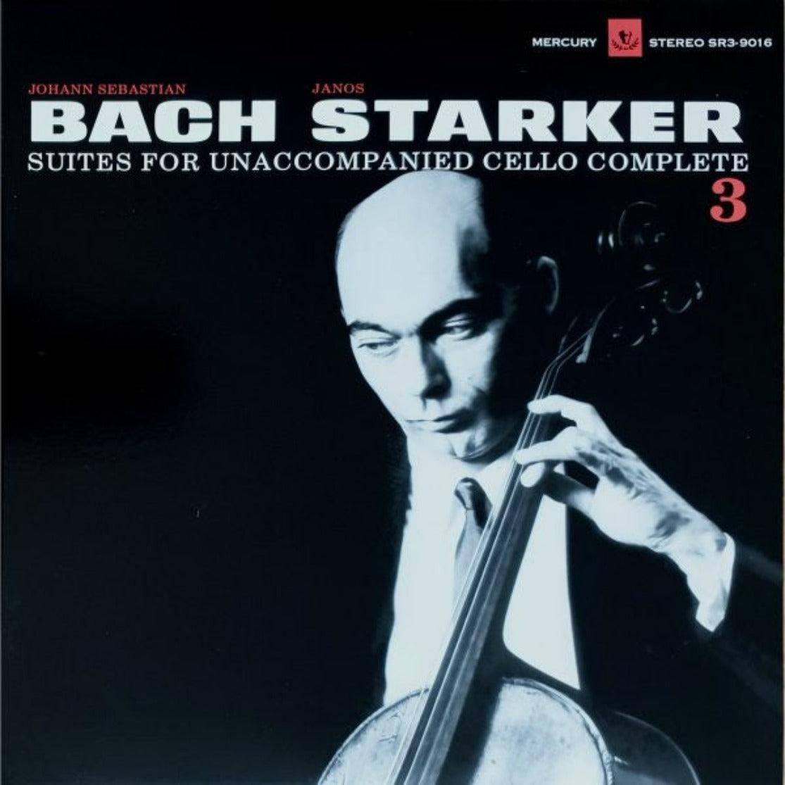 Johann Sebastian Bach - Suites 1-6 for solo Cello - Janos Starker (6LP, Box  set, 45RPM)