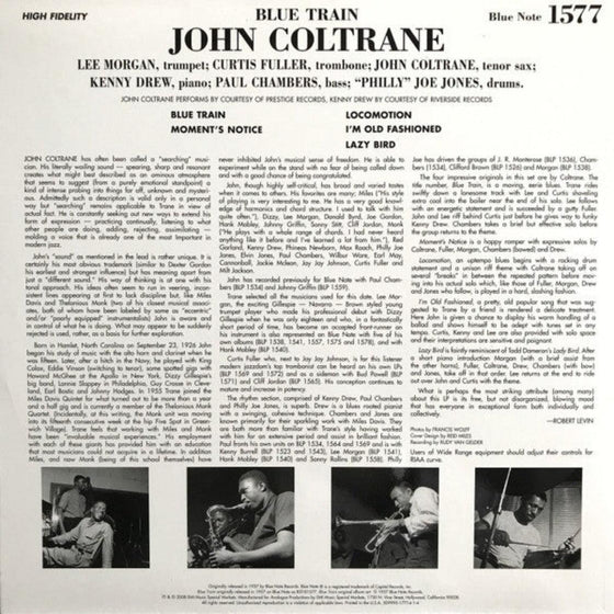 John Coltrane – Blue Train (2LP, 45RPM, 200g) - AudioSoundMusic