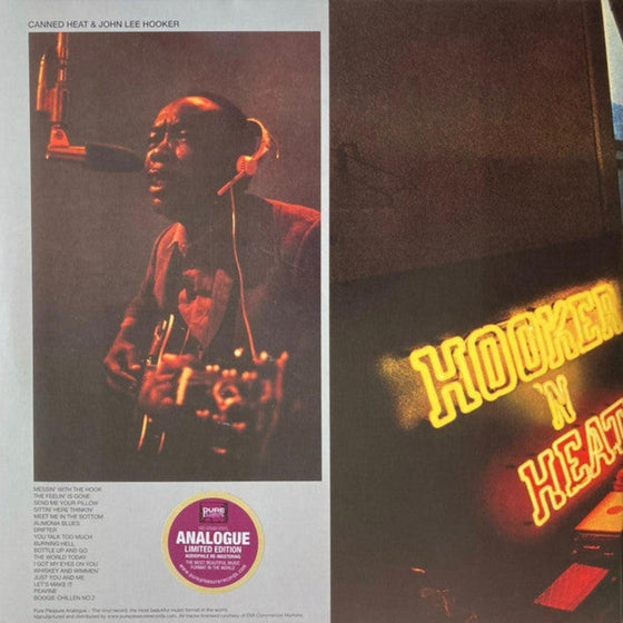 John Lee Hooker & Canned Heat - Hooker 'N' Heat (2LP) - AudioSoundMusic