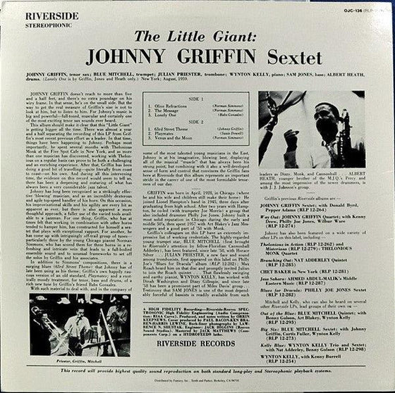 Johnny Griffin - The Little Giant (2LP, 45RPM) - AudioSoundMusic