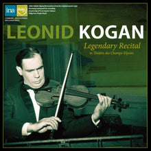  Leonid Kogan – Legendary Recital In Théâtre Des Champs-Elysées – Schubert, Brahms, J.S.Bach, Falla, Prokofiev (2LP, Japanese Edition) - AudioSoundMusic